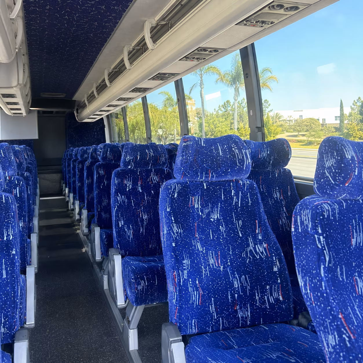 lorain charter bus rental inside